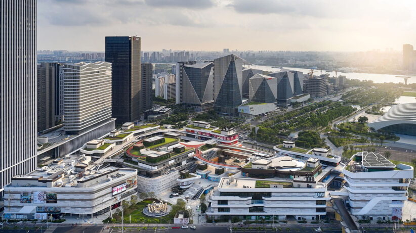 New Bund Center + Taikoo Li Qiantan + Shangri-La Qiantan